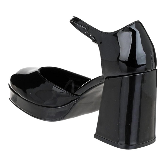 MADDEN GIRL Unaa Two Piece Block Heel Platform Pumps NWT - Picture 14 of 15